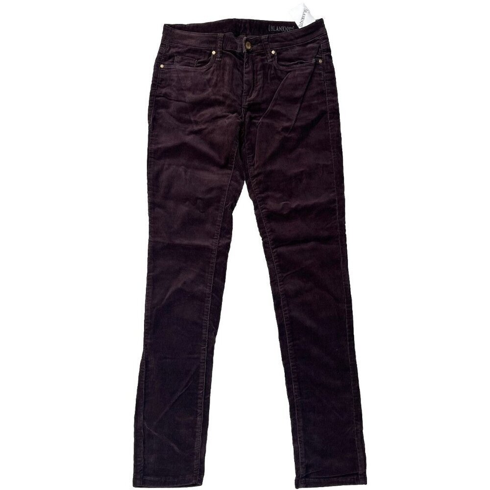 BLANKNYC Womens Brown Skinny Corduroy Pants Size 30 Stretch 5 Pocket Classic - Picture 12 of 15
